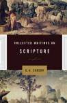 Carson Collected Writings